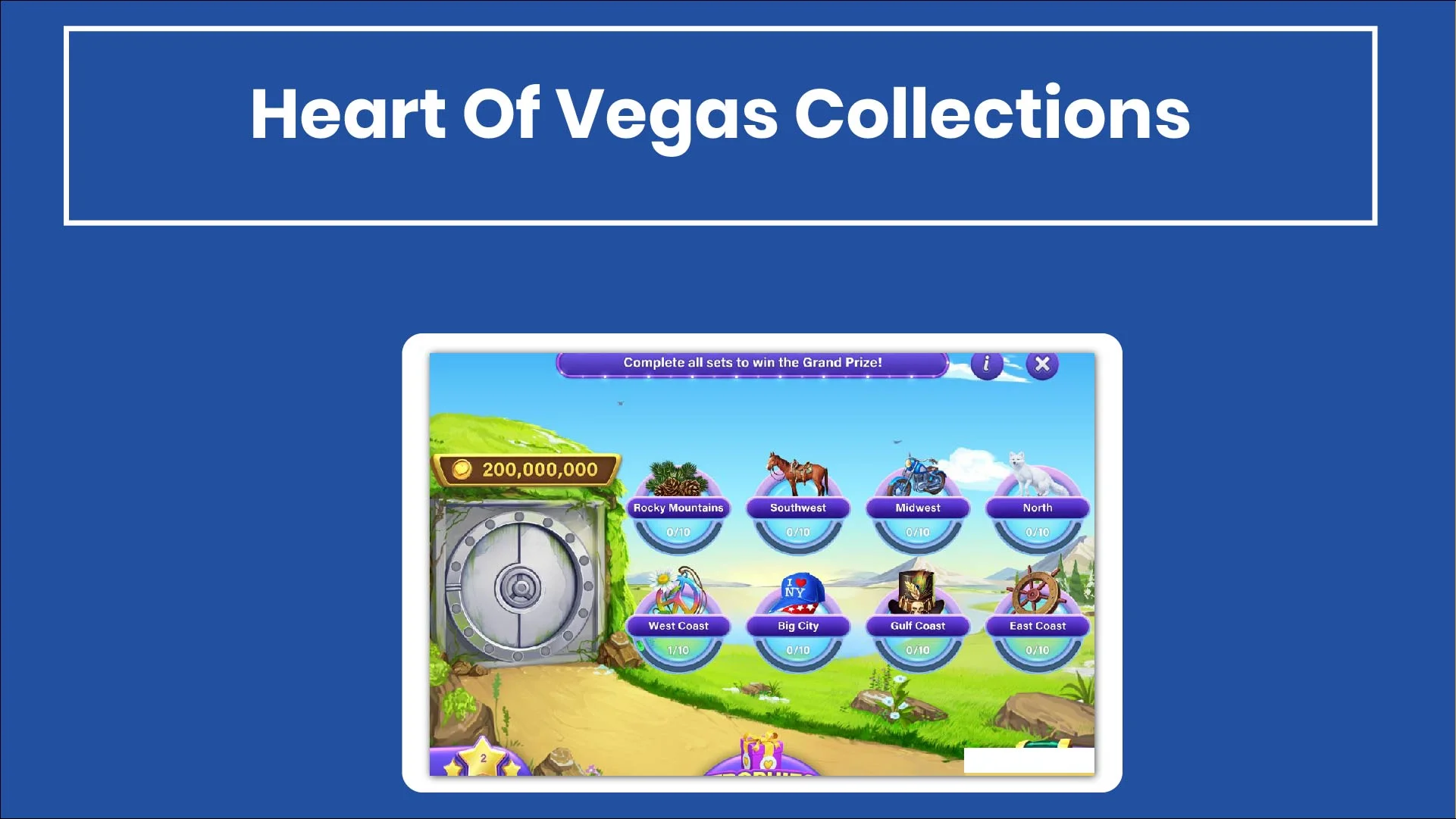 Heart Of Vegas Collections